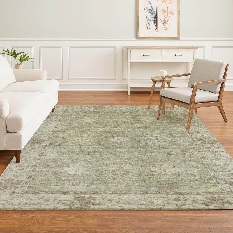 Premium Washable Super Soft Traditional Caply Mayfield Rug