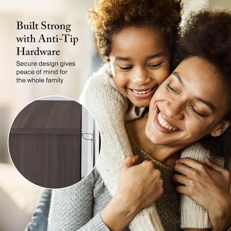 Bush Home Somerset Tall 5 Shelf Bookcase