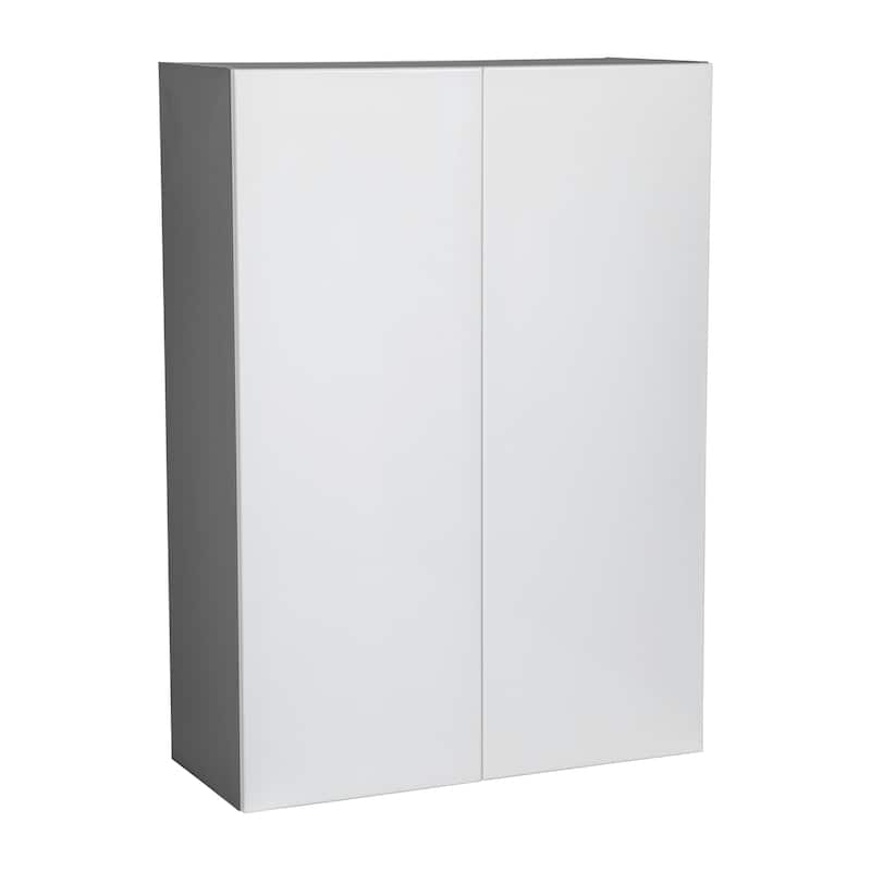 30" x 42" Wall Cabinet-Double Door-Grey - 30 x 42 x 12 - Off-White