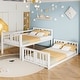 preview thumbnail 17 of 26, Twin Bunk Bed with Ladder and Solid Wood Frame, 250lb Capacity, No Box Spring Needed