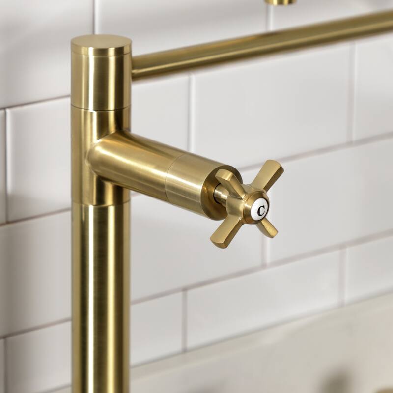 Millennium Two-Handle 1-Hole Deck Mount Pot Filler Faucet
