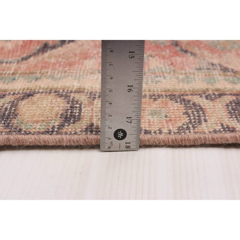 ECARPETGALLERY Hand-knotted Antalya Vintage Dark Copper Wool Rug - 9'6 x 12'10