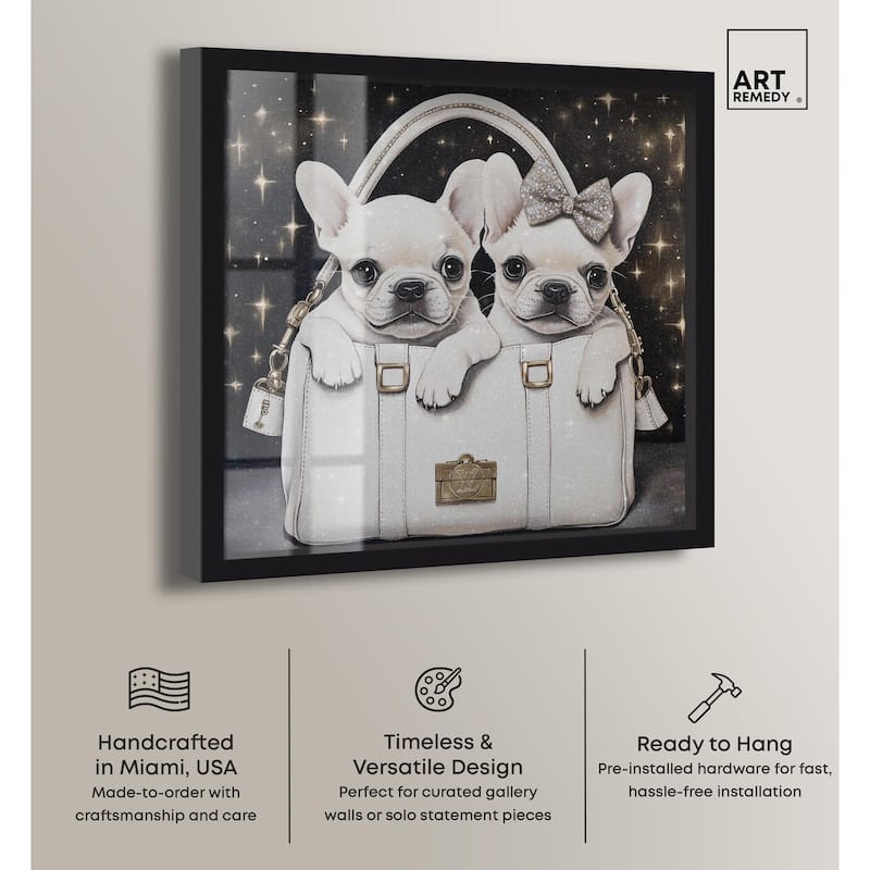 Constellation Frenchie Purse Shadowbox by Art Remedy