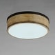 preview thumbnail 7 of 6, Maxim 14440 Franklin 2 Light 14" Wide Flush Mount Drum Ceiling Fixture