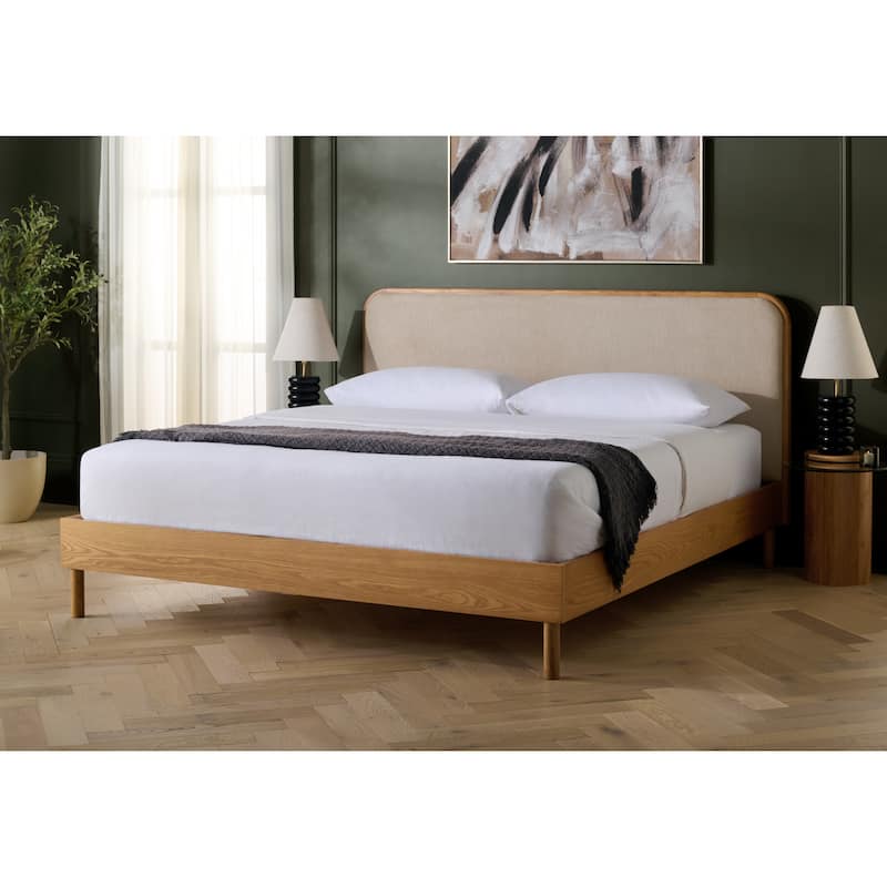 SAFAVIEH Couture Yohan Wood Frame Bed