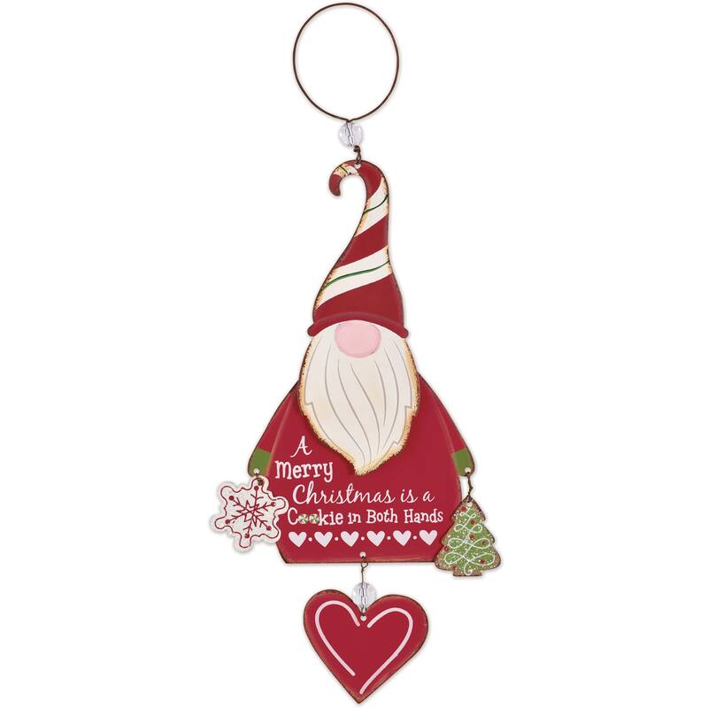 Gnome Cookie Ornament -Set of 2