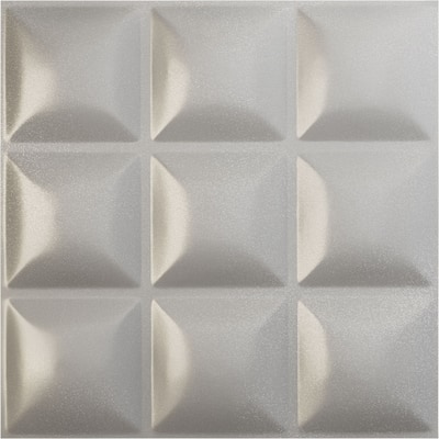 19 5/8"W x 19 5/8"H Classic EnduraWall Decorative 3D Wall Panel