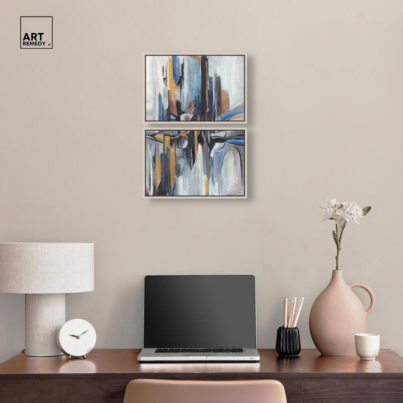 Meditation Mood Canvas Set of 2 by Art Remedy