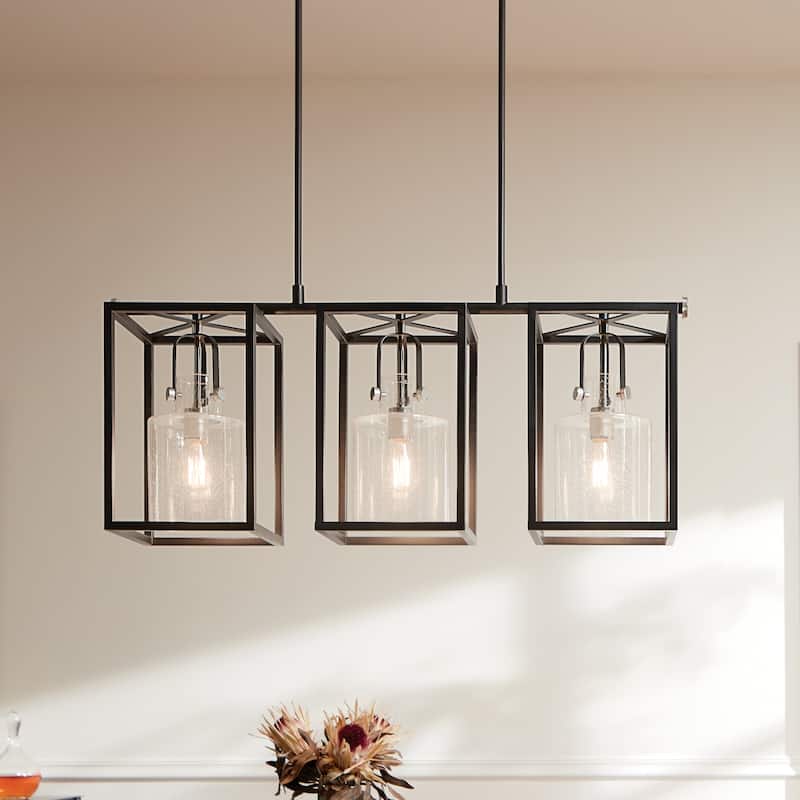 Kichler Lighting Kitner 3-Light Chandelier Polished Nickel