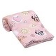 preview thumbnail 4 of 3, Lambs & Ivy Disney Baby Sweetheart Minnie Mouse Pink Soft Fleece Baby Blanket