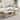 HOMCOM Coffee Tables Set of 2, 2-Rier Rectangle and Round Coffee Table with Storage Shelves, White