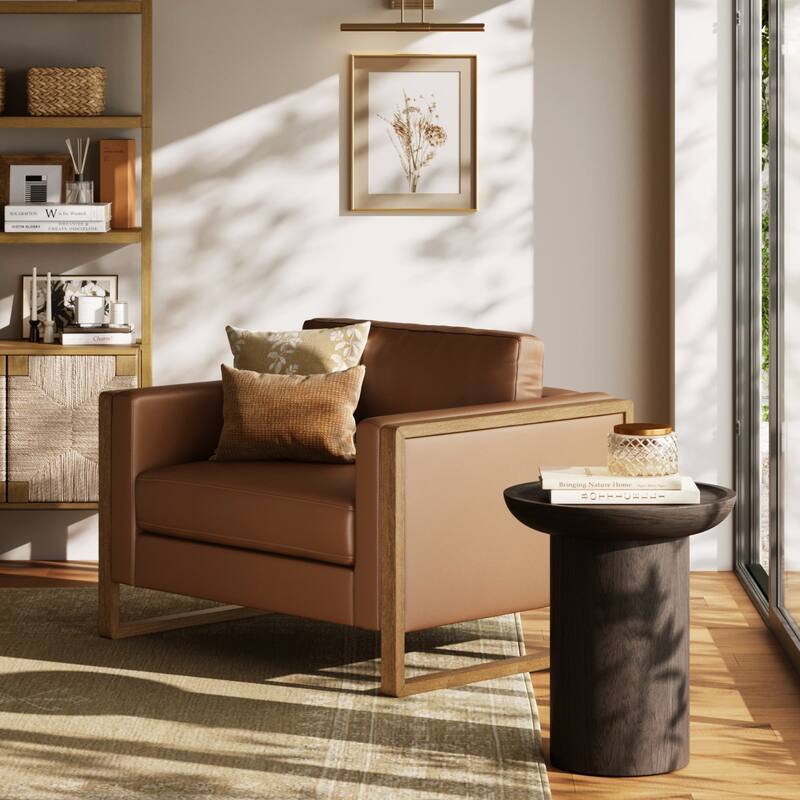 Madison Modern Upholstered Modular Sofa or Couch for Living Room with Solid Wood Legs