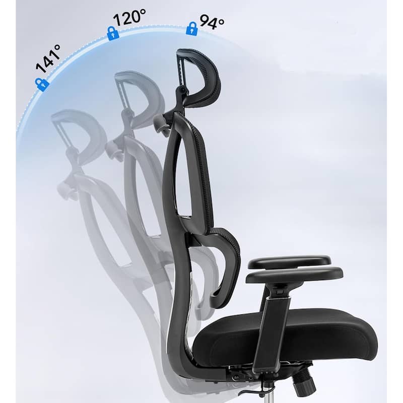 TAKE UR SEAT Executive Mesh Ergonomic Chair - 29.9" x 29.9" x 47.5"