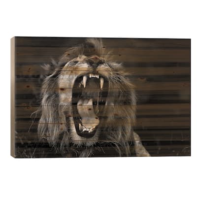 Untitled Print On Wood by Giuseppe D'Amico - Multi-Color