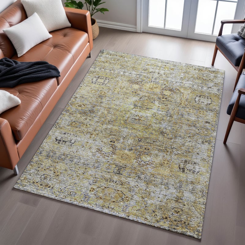 Premium Washable Super Soft Vintage Persian Mayfield Rug