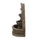 preview thumbnail 9 of 8, Bagwell Outdoor Tier Fountain Outdoor 2 by Christopher Knight Home