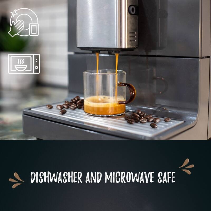 6 pcs Multicolor 120ml Borosilicate Espresso Cups Bed Bath & Beyond