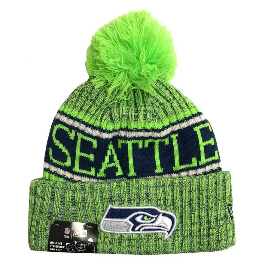 Shop New Era 2018 Nfl Seattle Seahawks Reverse Sport Stocking Knit