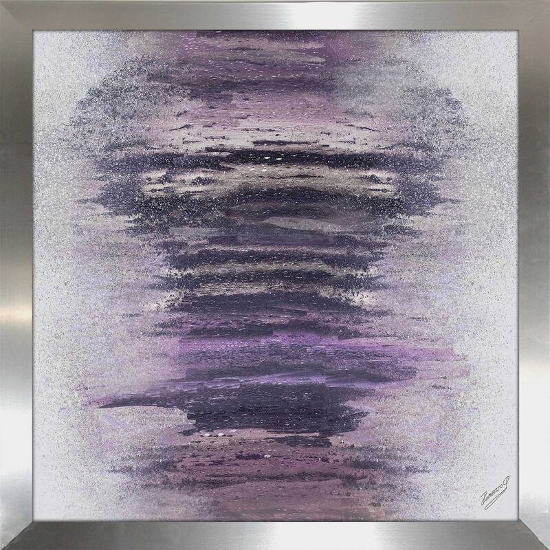 "Purple Woods (Square)" Print on Acrylic