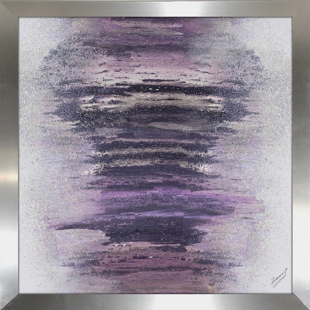 "Purple Woods (Square)" Print on Acrylic