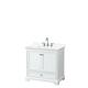 Option White, Chrome Trim, Giotto Quartz Top