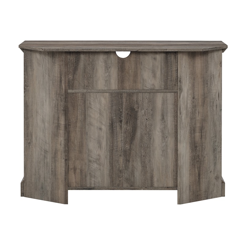 Middlebrook 44-inch Groove Door Corner TV Stand