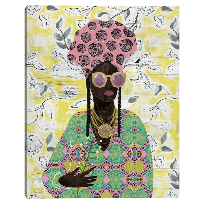 Queen of the Flowers by Nikki Chu Canvas Art Print