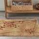 preview thumbnail 80 of 83, Nourison Somerset Contemporary Floral Area Rug 2' x 2'9" - Latte