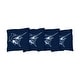 preview thumbnail 1 of 1, Palm Beach Atlantic Sailfish Blue Cornhole Bags All-Weather Resin Filled