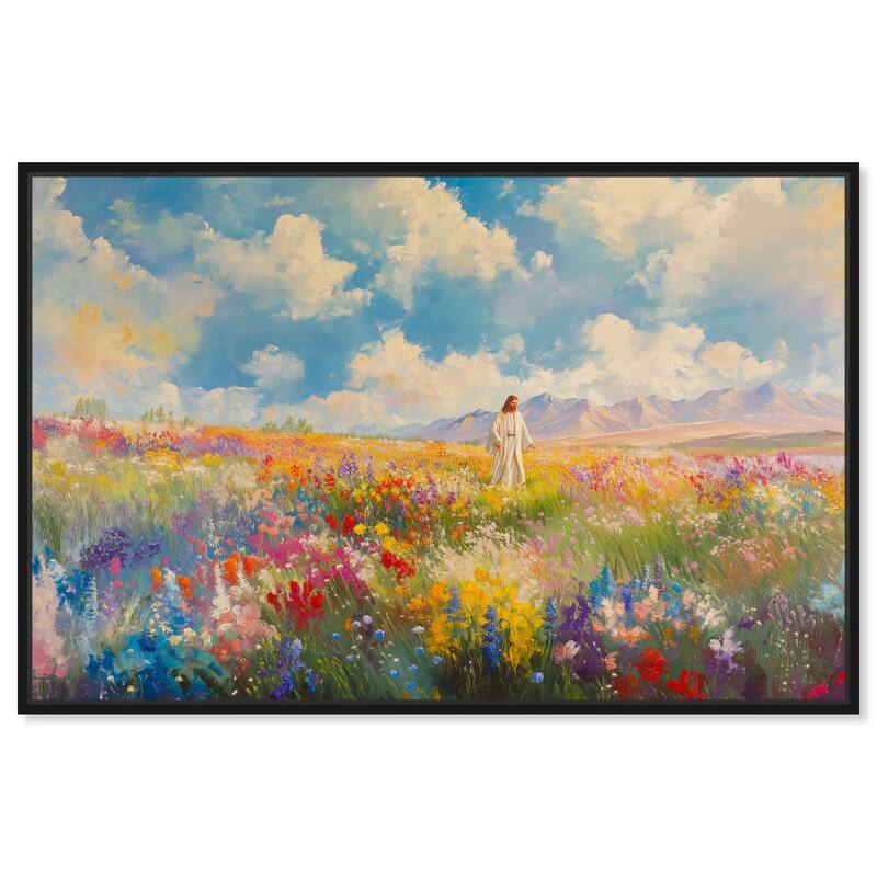 Journey Just Begun Canvas by Art Remedy - Black - 45" x 30"