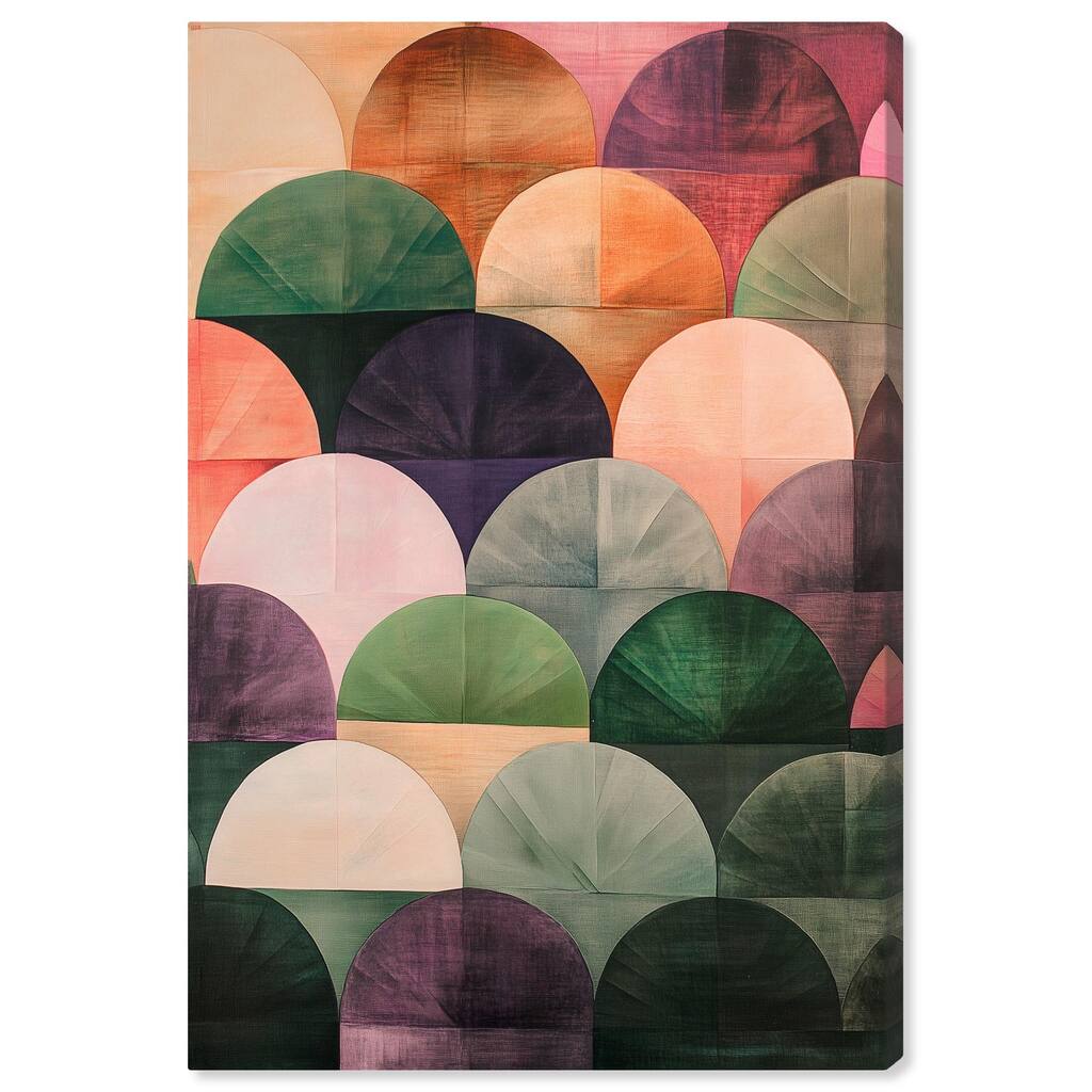 Rising Suns Canvas by Art Remedy, Gallery Wrapped
