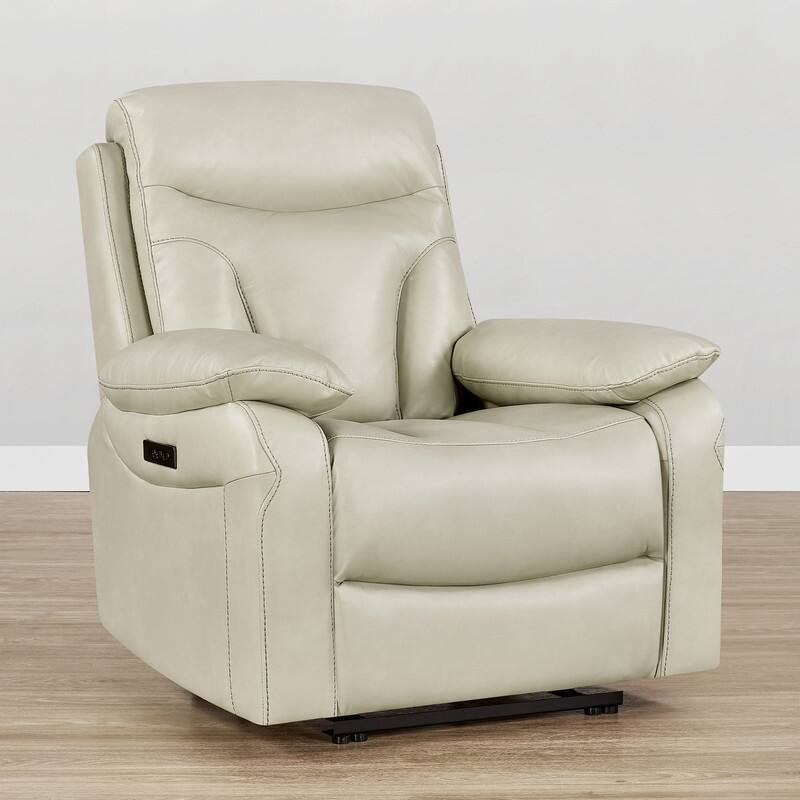 Spruce & Spring Dual Motor Power Recliner Wall Hugger with Power Headrest