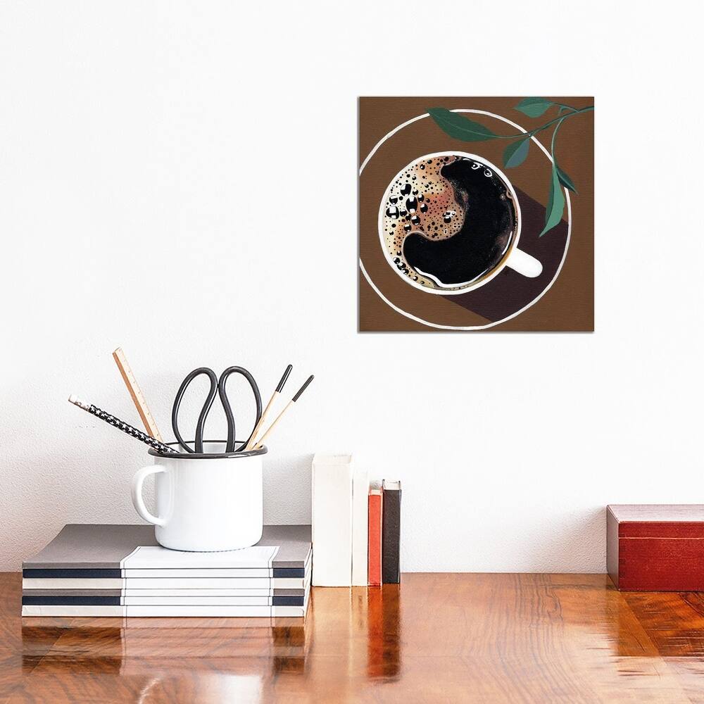 iCanvas "Coffee" by Bria Nicole Canvas Print