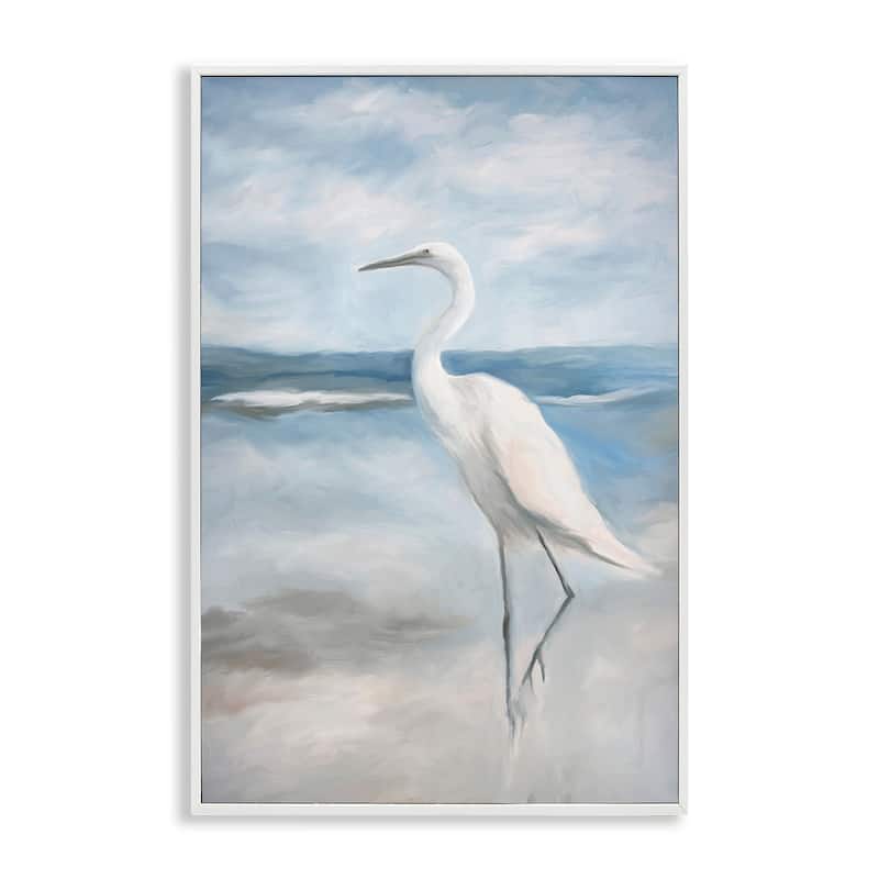Stupell Elegant Kingdom of Herons Framed Giclee Art Design By Ramona Murdock - 20 x 30 - White