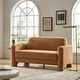 preview thumbnail 1 of 4, HULALA HOME Maris Modern Chenille Ergonomic Design 59.5''W Loveseater Sofa Caramel