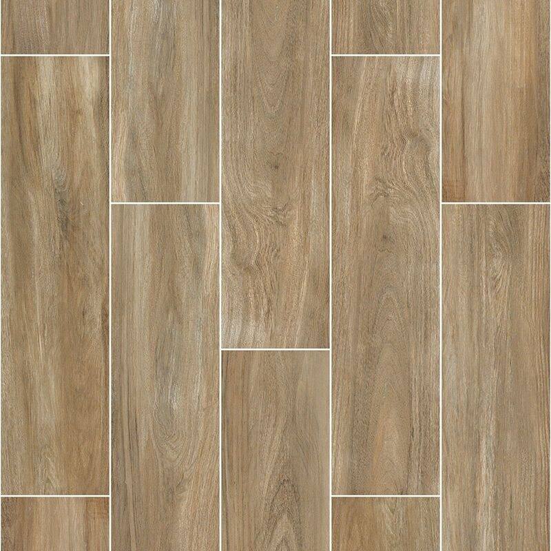 Shaw Valentino - 8" x 32" Rectangle Floor and Wall Tile - Wood Visual - Legend