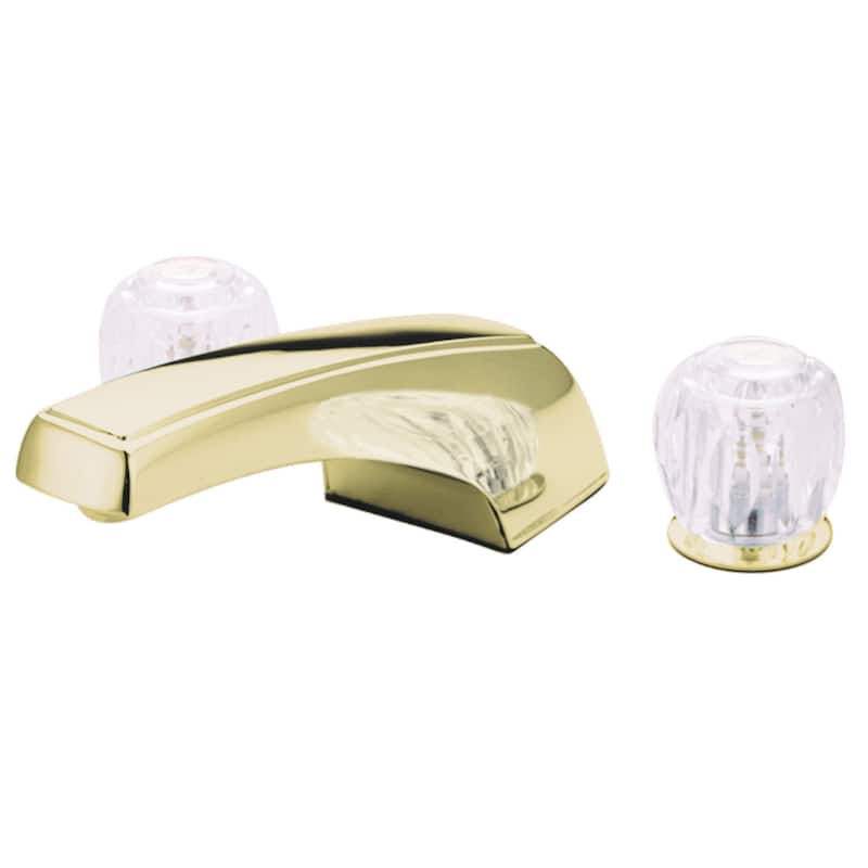 Kingston Brass 3-Hole Deck Mount Roman Tub Faucet in Polished Chrome - Polished Brass