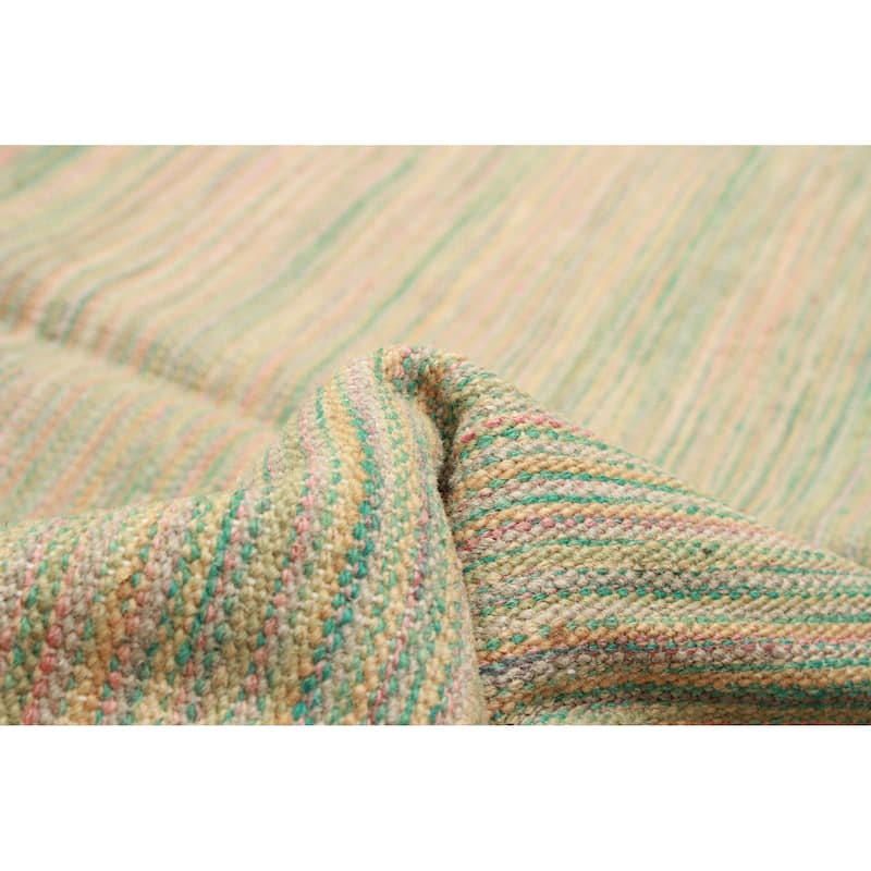 Ankara FW Teal Kilim 5'8" x 8'0" - 5'8 x 8'0