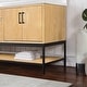 preview thumbnail 112 of 143, Altair Wildy Bathroom Vanity with White Composite Stone Top without Mirror