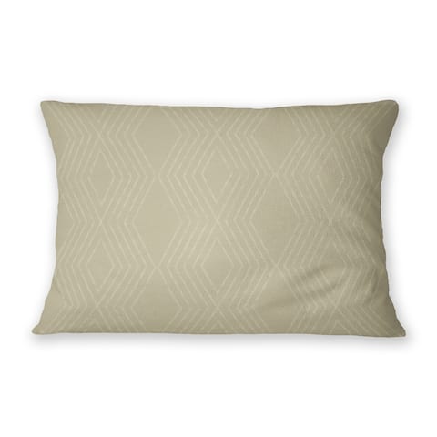 MAYA NATURAL Indoor Outdoor Lumbar Pillow By Kavka Designs