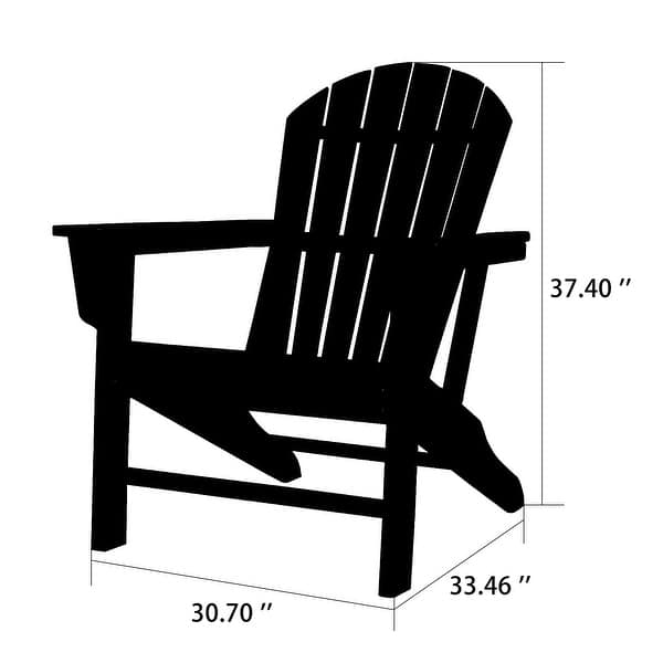 Reclining Patio Outdoor Plastic Adirondack Chair Bed Bath & Beyond
