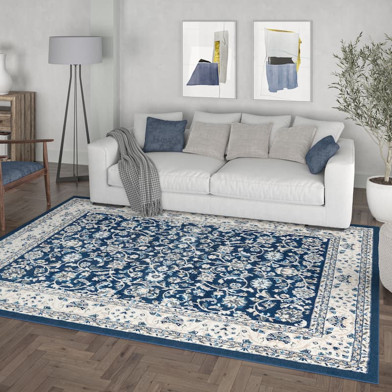 Carrington Traditional Border Indoor Area Rug