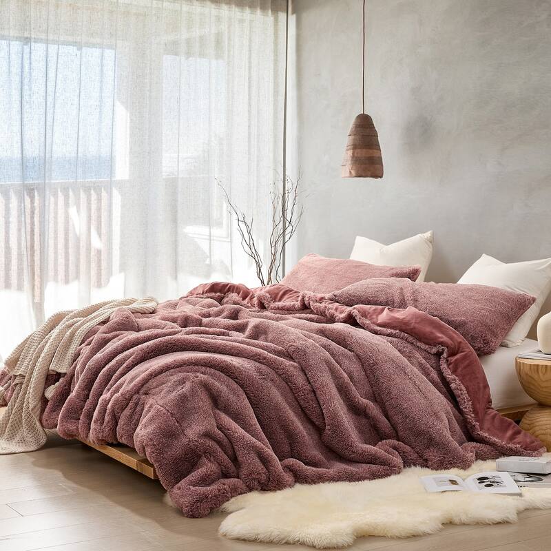 Chunky Bunny Git Cozy - Coma Inducer® Oversized Comforter Set - Black Salt - Sriracha Salt - Queen