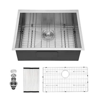 Undermount Kitchen Sink 16 Gauge 9 Inch Deep Single Bowl Kitchen Sink Basin