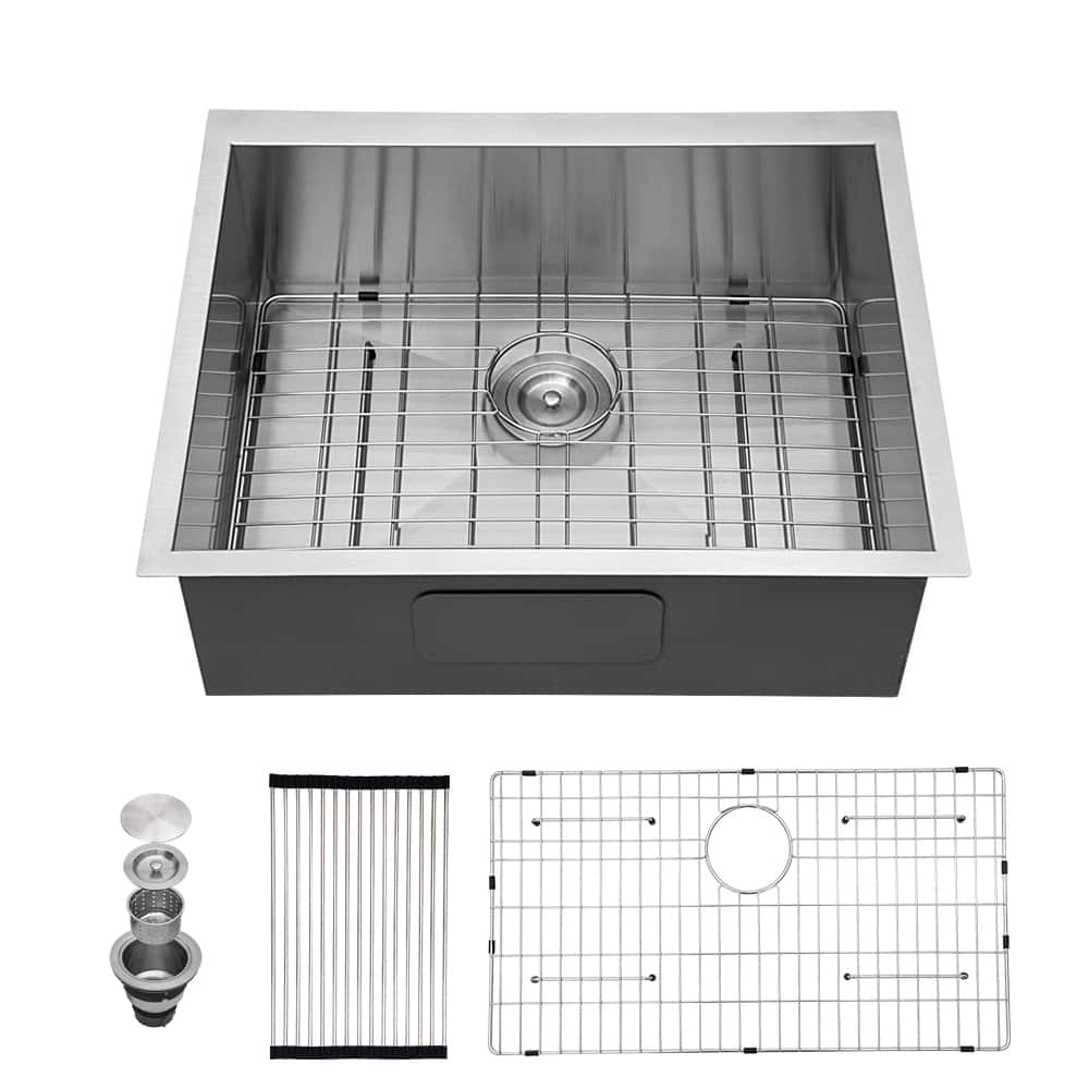 Undermount Kitchen Sink 16 Gauge 9 Inch Deep Single Bowl Kitchen Sink Basin