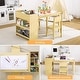 preview thumbnail 11 of 11, GIMMYFIVE Kids Art Table with 2 Chairs