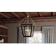 preview thumbnail 3 of 6, Abbeville 4-Light Earth Black Pendant with Gold Accents