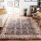 preview thumbnail 5 of 17, SAFAVIEH Bijar Bulah Traditional Oriental Distressed Rug 10' x 14' - Royal/Ivory - Rectangle