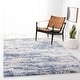 preview thumbnail 5 of 43, SAFAVIEH Berber Shag Leana Modern 1.2-inch Thick Rug 10' x 14' - Beige/Blue - Rectangle