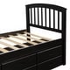 preview thumbnail 12 of 25, Taylor & Olive Freesia Twin-size Storage Bed